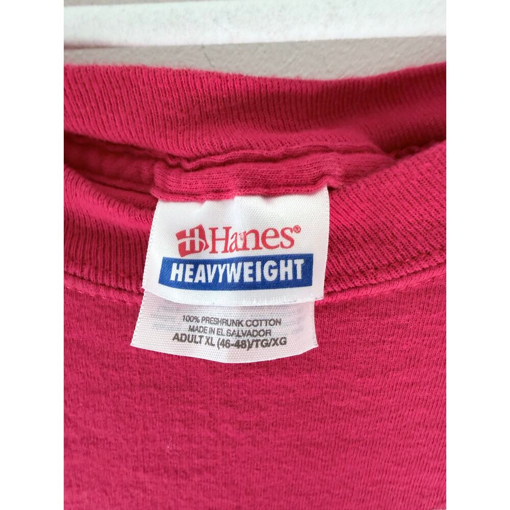 Hanes Red “Simply Irresistible” Funny Graphic T-Shirt-Size XL - Picture 3 of 4